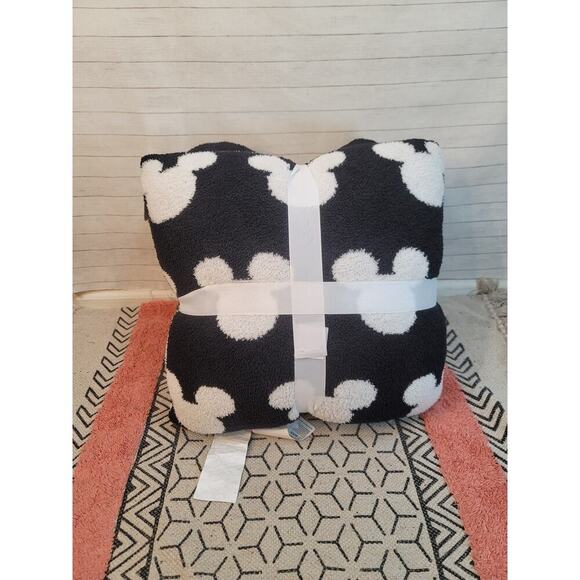 Disney Mickey Mouse Black White Decorative Pillow Set - Picture 7 of 15